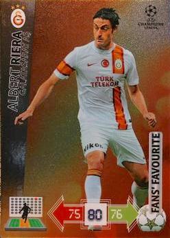 2012-13 Panini UCL Adrenalyn XL #306 Albert Riera