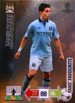 2012-13 Panini UCL Adrenalyn XL #308 Samir Nasri