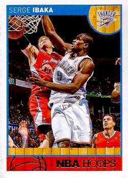 2013-14 Panini Hoops Basketball #033 Serge Ibaka