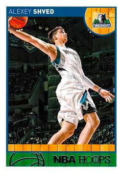 2013-14 Panini Hoops Basketball #167 Alexey Shved