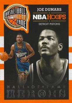 2013-14 Panini Hoops Basketball #18 Hall of Fame Heroes Joe Dumars