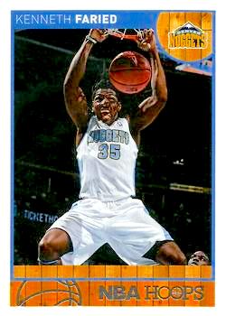 2013-14 Panini Hoops Basketball #186 Kenneth Faried