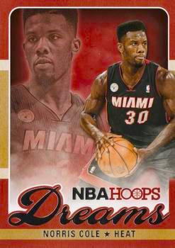 2013-14 Panini Hoops Basketball #19 Dreams Norris Cole