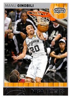 2013-14 Panini Hoops Basketball #195 Manu Ginobili