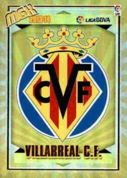 2013-14 Panini Liga BBVA Megacracks #343 Villarreal Club Badge