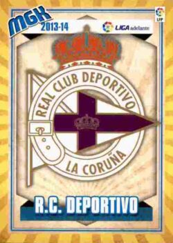 2013-14 Panini Liga BBVA Megacracks #416 Deportivo La Coruña Club Badge