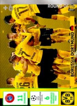 2014-15 Panini UCL Adrenalyn XL Update #UE007 Borussia Dortmund