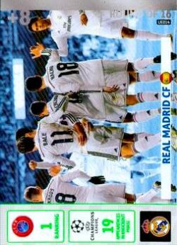 2014-15 Panini UCL Adrenalyn XL Update #UE014 Real Madrid