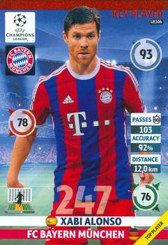 2014-15 Panini UCL Adrenalyn XL Update #UE106 Xabi Alonso