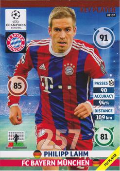 2014-15 Panini UCL Adrenalyn XL Update #UE107 Philipp Lahm