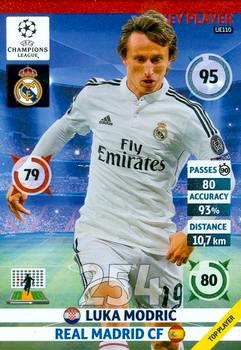 2014-15 Panini UCL Adrenalyn XL Update #UE110 Luka Modric