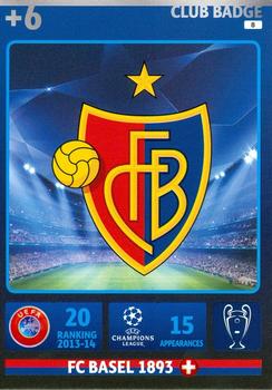 2014-15 Panini UCL Adrenalyn XL #008 FC Basel Club Badge