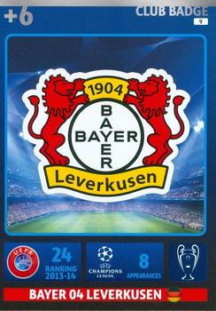 2014-15 Panini UCL Adrenalyn XL #009 Bayer Leverkusen Club Badge