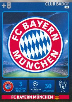 2014-15 Panini UCL Adrenalyn XL #010 Bayern München Club Badge