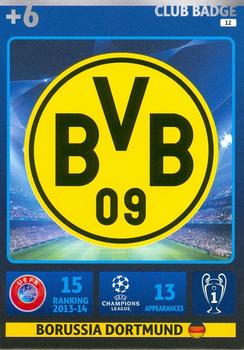 2014-15 Panini UCL Adrenalyn XL #012 Borussia Dortmund Club Badge