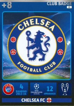 2014-15 Panini UCL Adrenalyn XL #013 Chelsea Club Badge