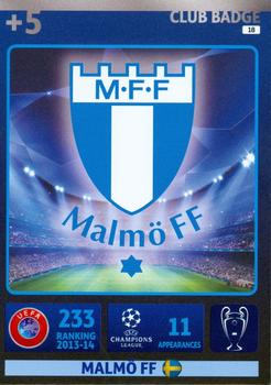 2014-15 Panini UCL Adrenalyn XL #018 Malmö FF Club Badge