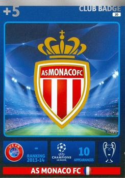 2014-15 Panini UCL Adrenalyn XL #020 AS Monaco Club Badge