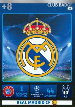 2014-15 Panini UCL Adrenalyn XL #023 Real Madrid Club Badge