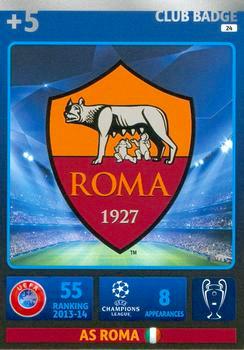 2014-15 Panini UCL Adrenalyn XL #024 Roma Club Badge