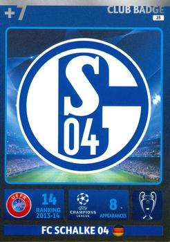 2014-15 Panini UCL Adrenalyn XL #025 Schalke 04 Club Badge