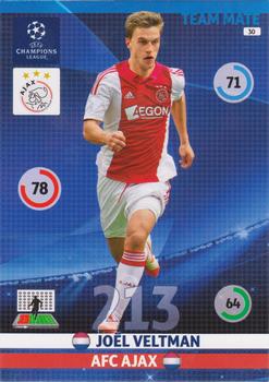 2014-15 Panini UCL Adrenalyn XL #030 Joël Veltman