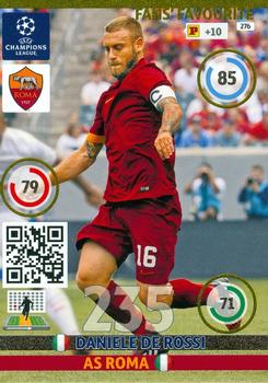 2014-15 Panini UCL Adrenalyn XL #276 Daniele De Rossi