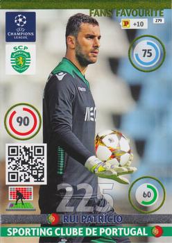 2014-15 Panini UCL Adrenalyn XL #279 Rui Patricio