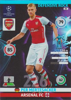 2014-15 Panini UCL Adrenalyn XL #281 Per Mertesacker