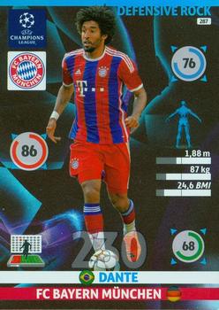 2014-15 Panini UCL Adrenalyn XL #287 Dante