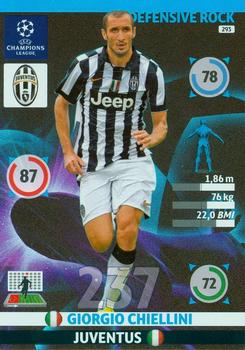 2014-15 Panini UCL Adrenalyn XL #293 Giorgio Chiellini