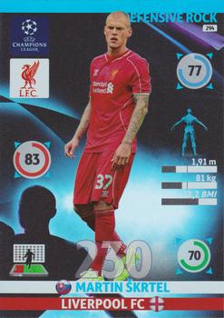 2014-15 Panini UCL Adrenalyn XL #294 Martin Skrtel