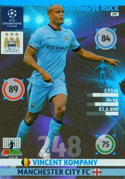 2014-15 Panini UCL Adrenalyn XL #297 Vincent Kompany