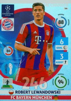 2014-15 Panini UCL Adrenalyn XL #326 Robert Lewandowski