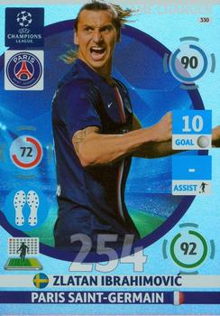 2014-15 Panini UCL Adrenalyn XL #330 Zlatan Ibrahimovic