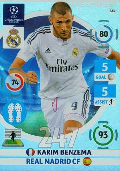 2014-15 Panini UCL Adrenalyn XL #333 Karim Benzema