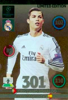 2014-15 Panini UCL Adrenalyn XL #LE-CR Cristiano Ronaldo