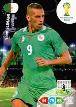 2014 Panini FIFA World Cup Brazil Adrenalyn XL #006 Islam Slimani