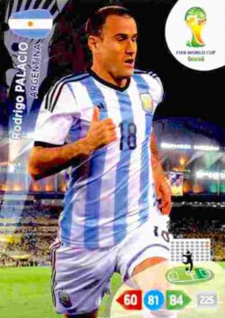 2014 Panini FIFA World Cup Brazil Adrenalyn XL #017 Rodrigo Palacio