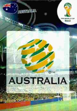 2014 Panini FIFA World Cup Brazil Adrenalyn XL #019 Australia Country Badge