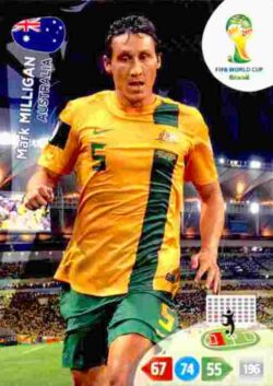 2014 Panini FIFA World Cup Brazil Adrenalyn XL #020 Mark Milligan