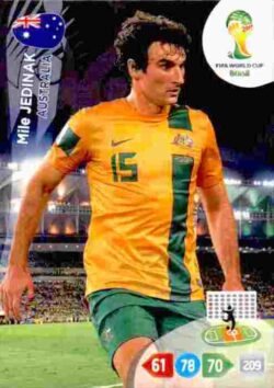 2014 Panini FIFA World Cup Brazil Adrenalyn XL #021 Mile Jedinak