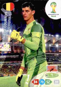 2014 Panini FIFA World Cup Brazil Adrenalyn XL #026 Thibaut Courtois