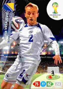 2014 Panini FIFA World Cup Brazil Adrenalyn XL #039 Avdija Vrsajevic