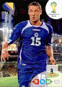 2014 Panini FIFA World Cup Brazil Adrenalyn XL #040 Sejad Salihovic