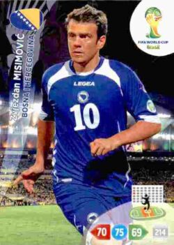 2014 Panini FIFA World Cup Brazil Adrenalyn XL #041 Zvjezdan Misimovic