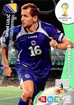 2014 Panini FIFA World Cup Brazil Adrenalyn XL #042 Senad Lulic