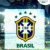 2014 Panini FIFA World Cup Brazil Adrenalyn XL #046 Brazil Country Badge