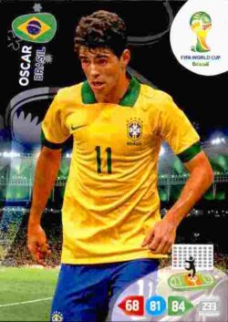 2014 Panini FIFA World Cup Brazil Adrenalyn XL #054 Oscar