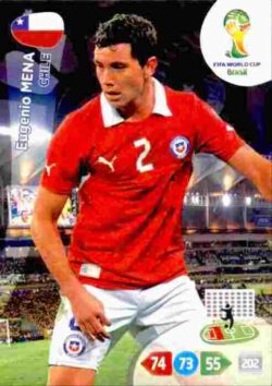 2014 Panini FIFA World Cup Brazil Adrenalyn XL #070 Eugenio Mena